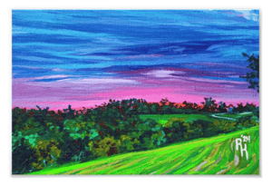 Image of Trails Of Light Print