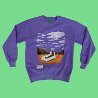 Image 1 of "Barely There" Sweatshirt [Purple Version]