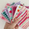Image of Geometric Reusable Facewipes 7 pack