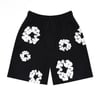 Denim Tears Wreath Shorts Black sz M, L