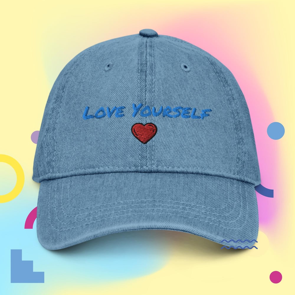 Love Yourself Denim Hat