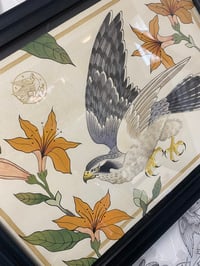Image 2 of Falcon Painting (Original)