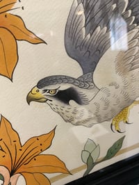 Image 3 of Falcon Painting (Original)