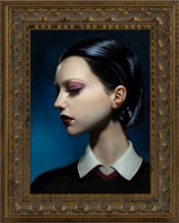 Sas Christian Original Painting “Caught In The Shadows of Shimmering Darkness”, 2026 