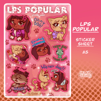 Lps popular sticker sheet