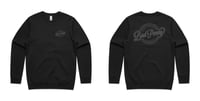 Image 3 of O.G Black Crew with charcoal logo