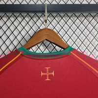 Image 5 of Portugal Retro 2006 Euros Home Jersey