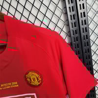 Image 5 of Manchester United Retro 07/08 Home Jersey