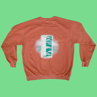 Image 2 of "Barely There" Sweatshirt [Orange Version]
