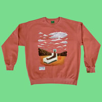 Image 1 of "Barely There" Sweatshirt [Orange Version]