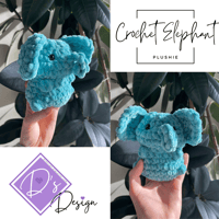 Image of Crochet Elephant