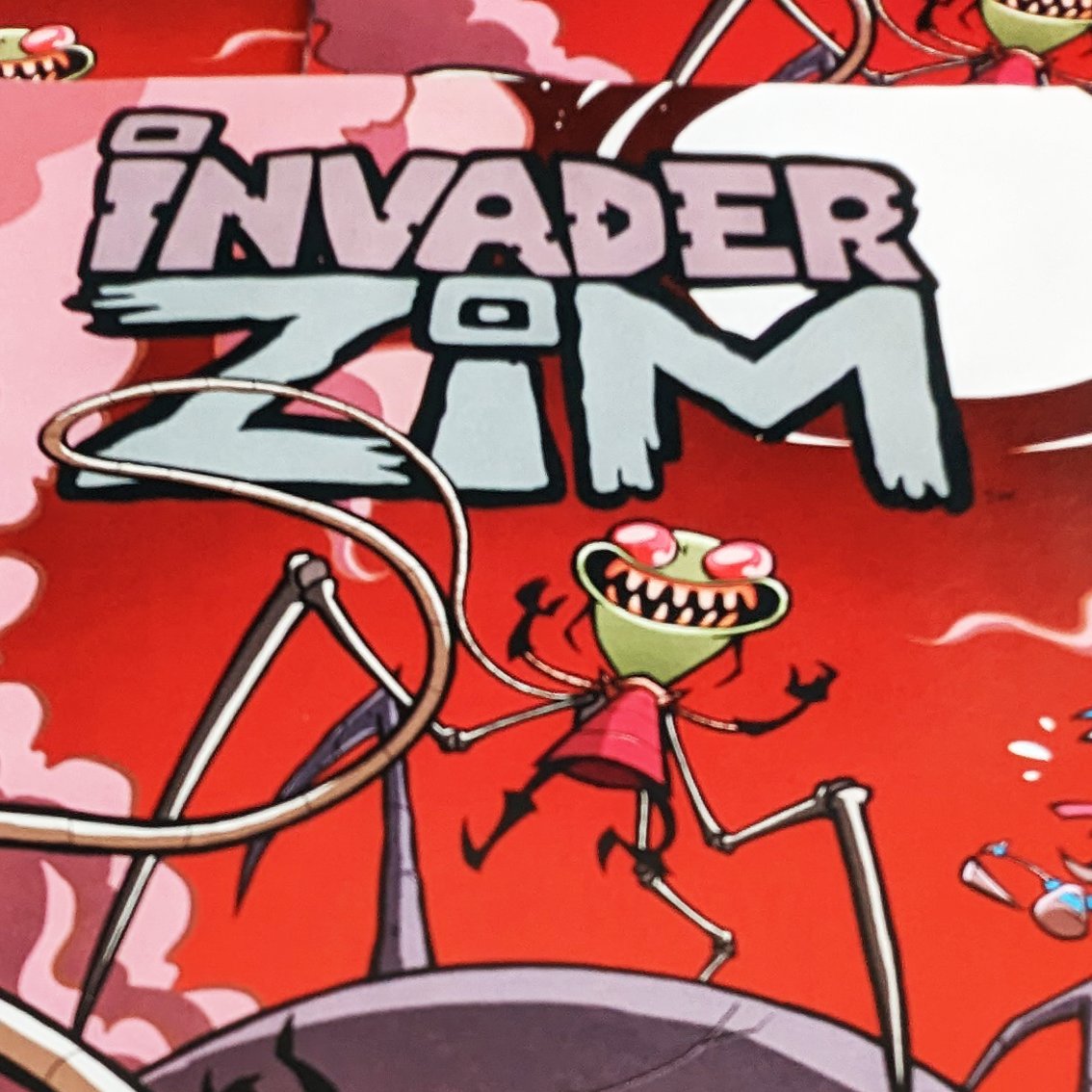 Image of INVADER ZIM #12 retail cover (signed)