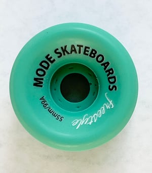 Image of MODE 55mm/99A Freestyle Wheel (teal)
