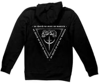 Image 1 of Sword of Damocles Unisex Zip Hoodie