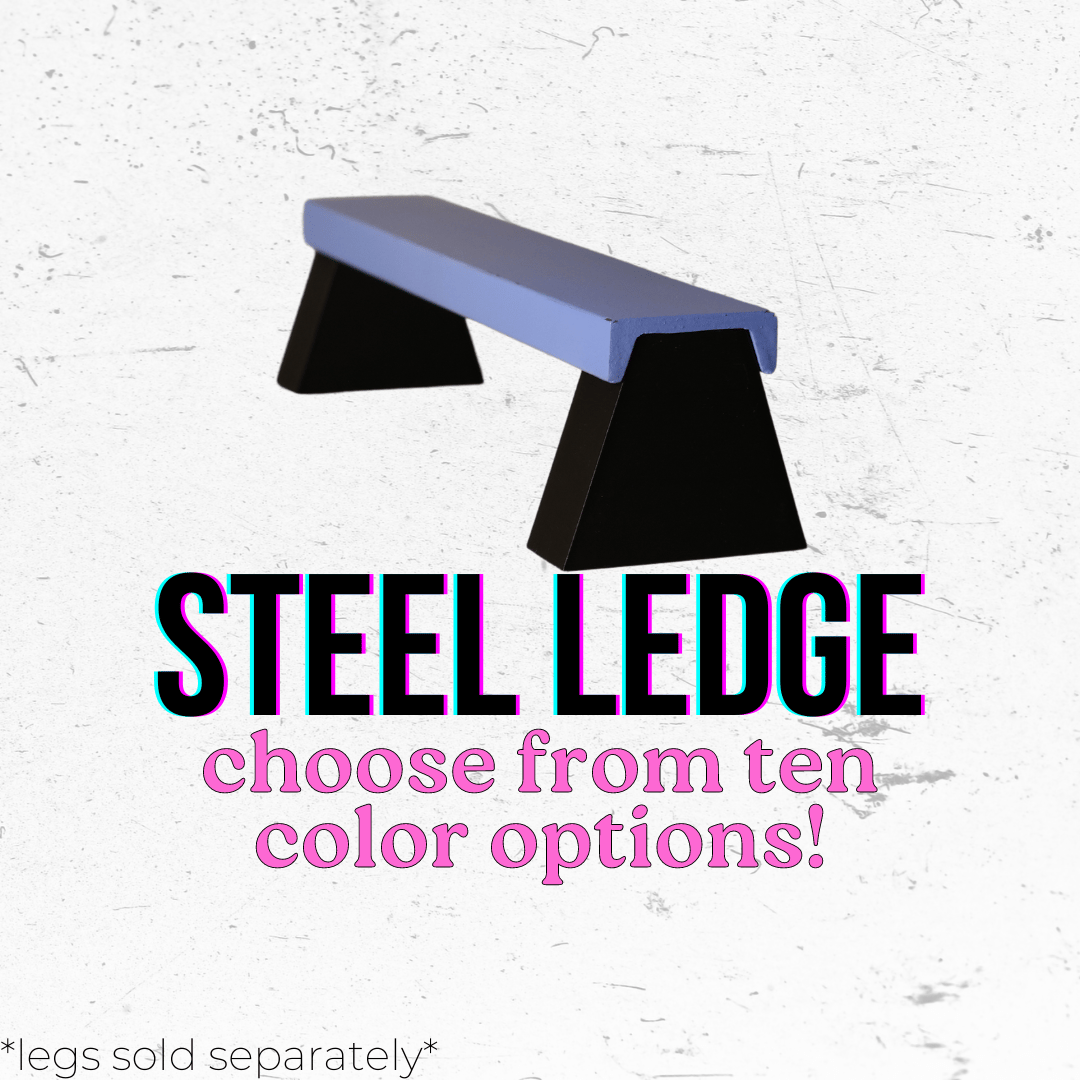 Steel Ledge - 10 Color Options *legs Sold Separately* 