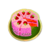 Strawberry Cake Sticker