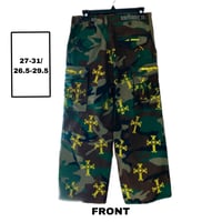 Image 1 of Adjustable Military All Over Print Pants 
