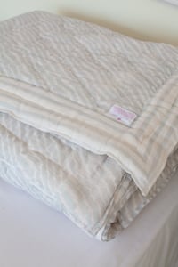 Image 1 of Modern Zebra Quilt