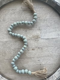 Image 3 of Faux Clay Beaded Garland