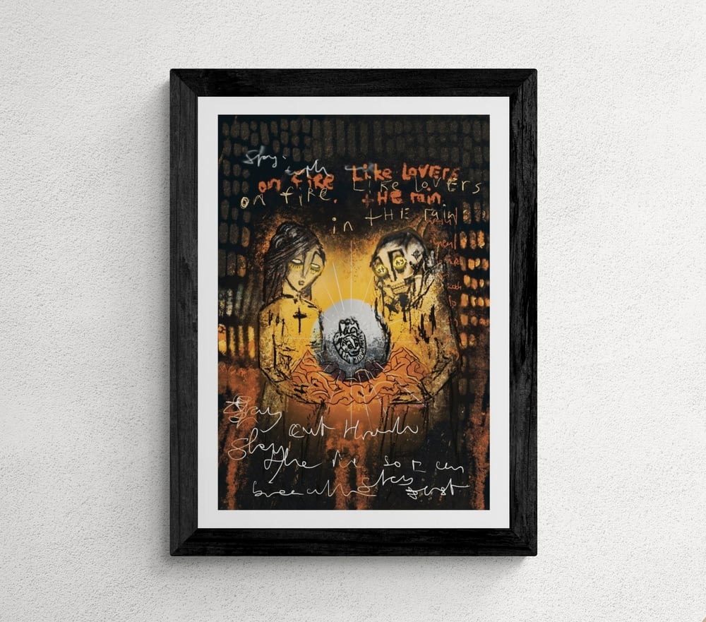 Image of 'Stay' Collectible A2 Print