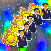 Image 2 of AA Phoenix Badge Sticker