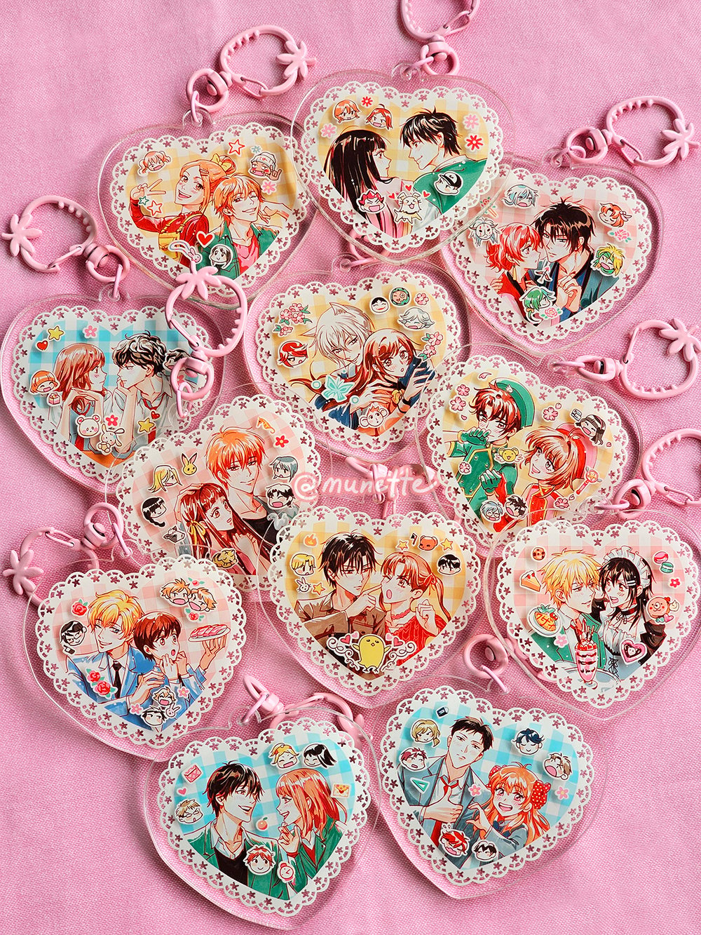 SHOUJO - 3D ACRYLIC CHARMS