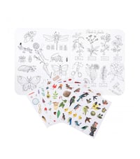 Image 2 of Botanist sticker book -Le jardin de moulin