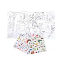 Image 2 of Explorer sticker book - Le jardin de moulin