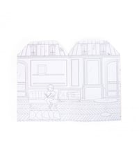 Image 3 of Les Parisiennes colouring & sticker book