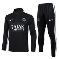 Image 1 of PSG Black & White 1/4 Zip Tracksuit 