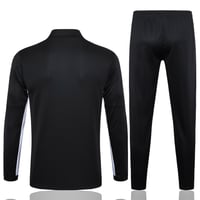 Image 2 of PSG Black & White 1/4 Zip Tracksuit 
