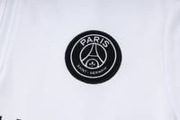 Image 4 of PSG White & Black 1/4 Zip Tracksuit 