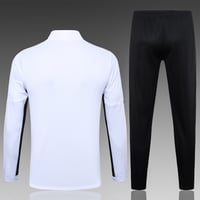 Image 2 of PSG White & Black 1/4 Zip Tracksuit 