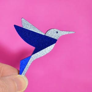 Image of Hummingbird Brooch or Necklace