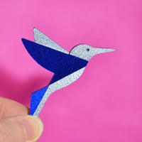 Image 3 of Hummingbird Brooch or Necklace
