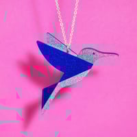 Image 4 of Hummingbird Brooch or Necklace