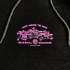 NOT HERE TO WIN BLACK HOODIE