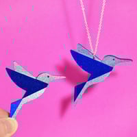 Image 1 of Hummingbird Brooch or Necklace