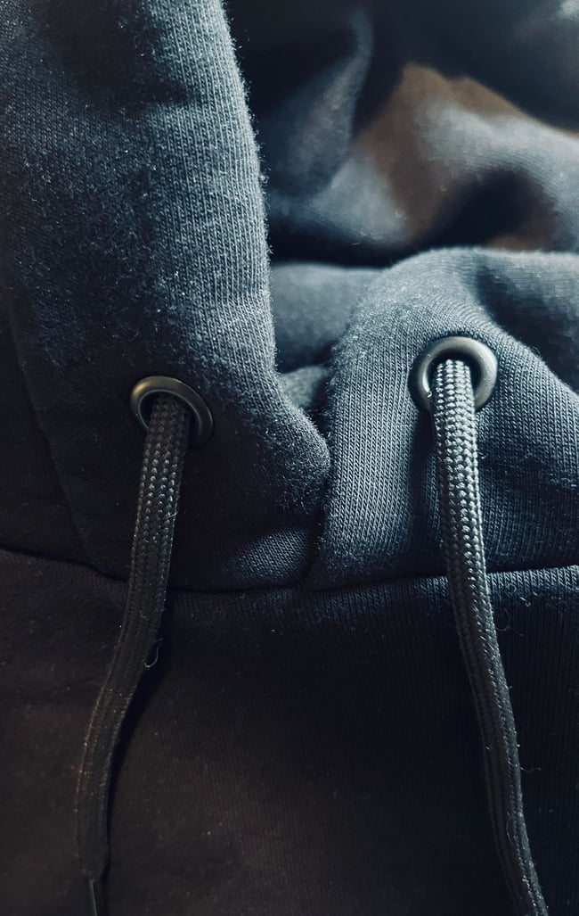 NOT HERE TO WIN BLACK HOODIE