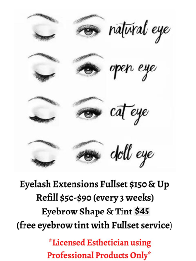 Image of Eyelash Extension Deposit
