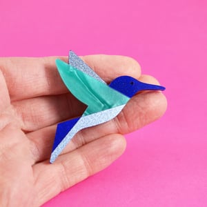 Image of Limited Edition Hummingbird Brooch or Necklace