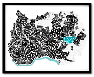 Image of North East & East London (Outer) Type Map