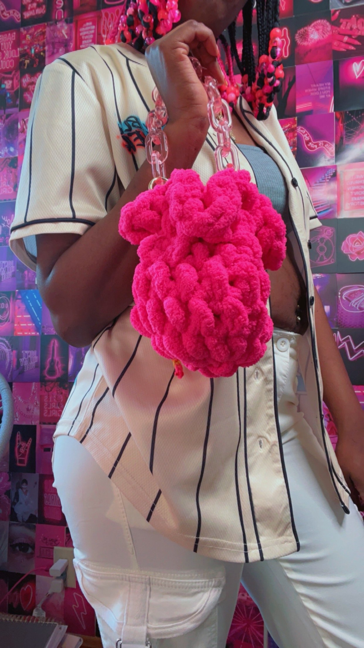 Image of Flower Bomb Bucket Bag 