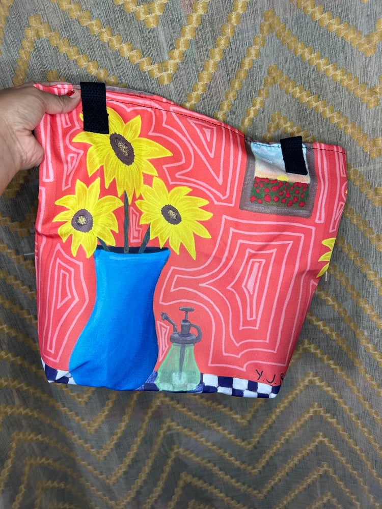 Image of Sunflower Painting Tote bag