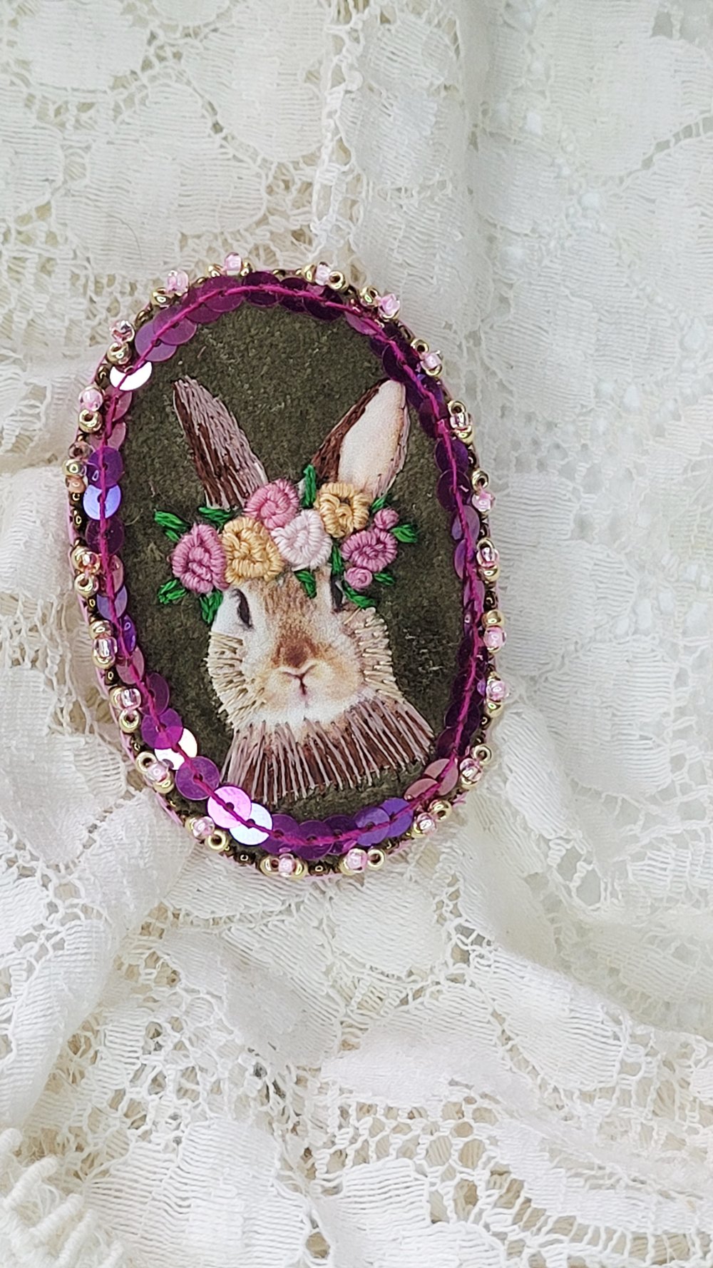 Image of Broche Lapin de Pâques