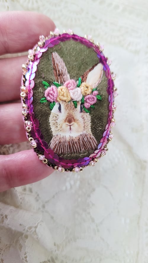 Image of Broche Lapin de Pâques