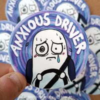 Image 1 of Anxious Driver sticker