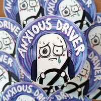 Image 2 of Anxious Driver sticker