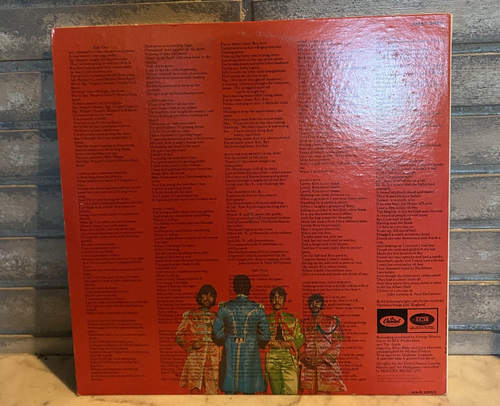 The Beatles - "Sgt. Peppers Lonely Hearts Club Band" LP