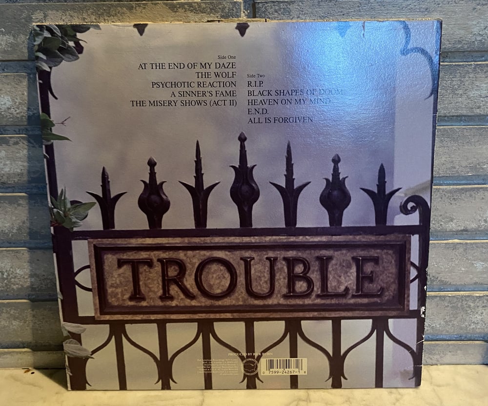 Trouble - "S/T" LP